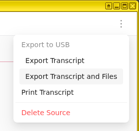 screenshot_export_transcript_files
